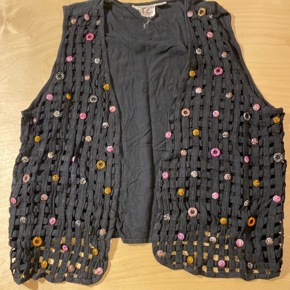 XTC Sleeveless Cardigan 2X (EJ) - Picture 5 of 7
